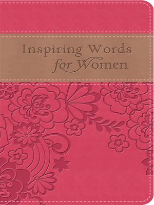 cover image of Inspiring Words For Women